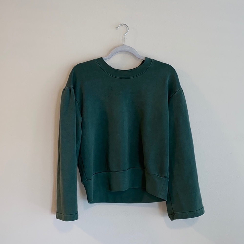 Madewell bell sleeve sweatshirt